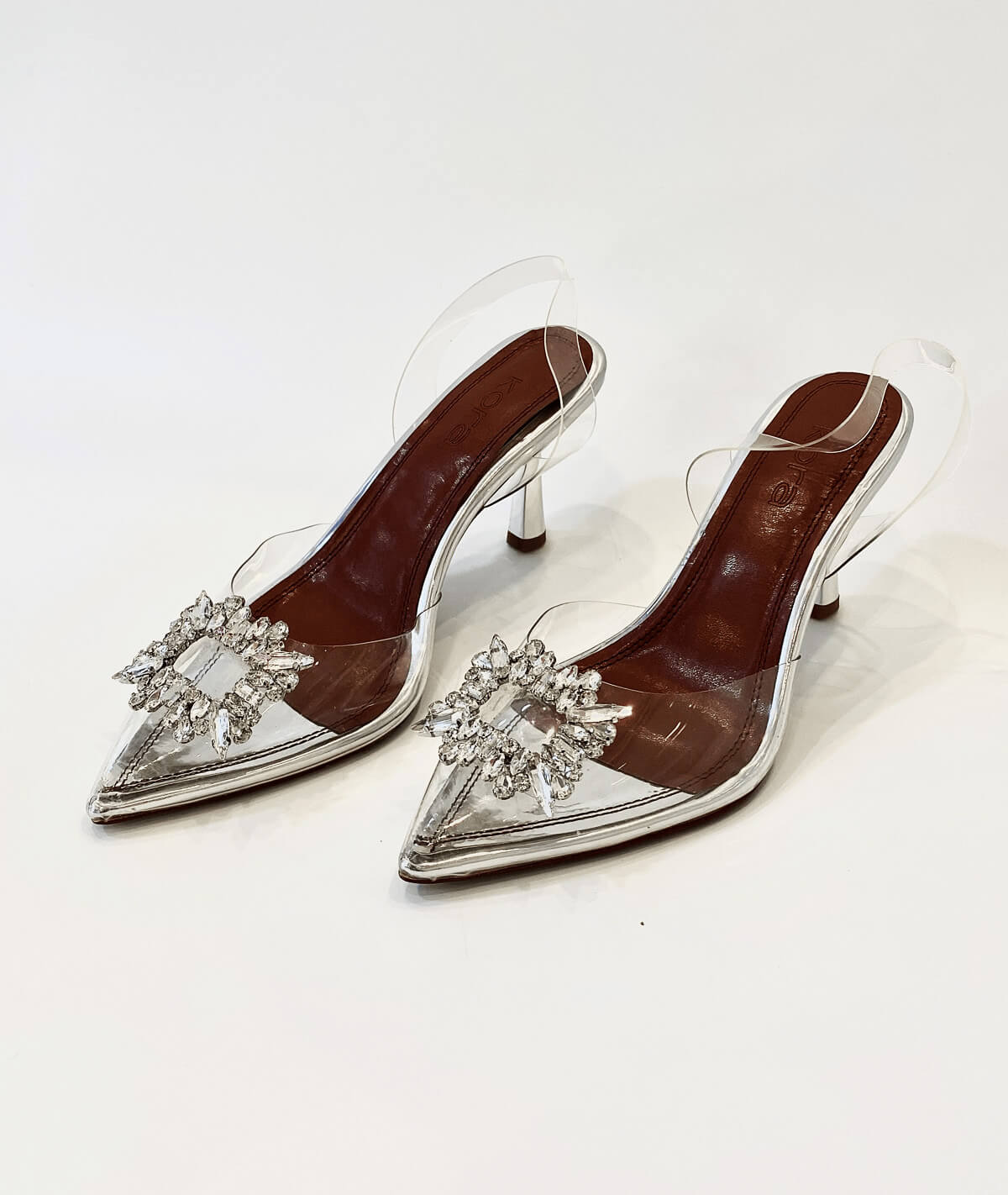 AMIRA SLINGBACK (Square Brooch)