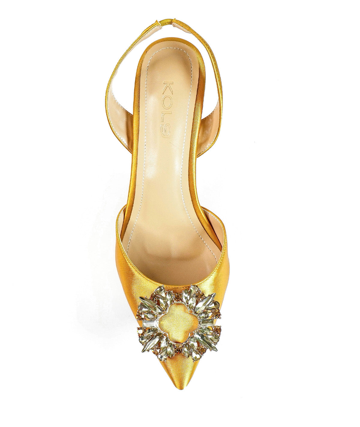 MAVI SLINGBACK - GOLD BROOCH