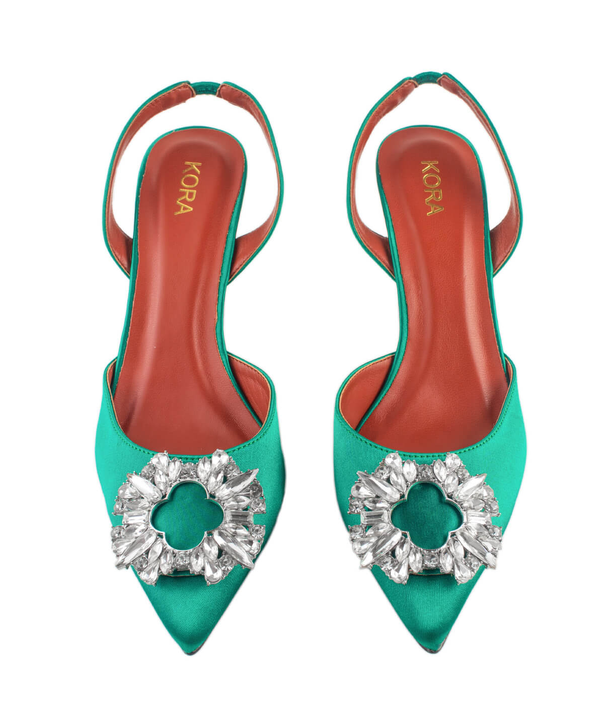 MAVI SLINGBACK - SILVER BROOCH